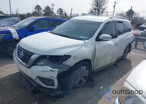 2017 Nissan Pathfinder Sv z USA, uszkodzony, nr VIN 5N1DR2MN6HC671879